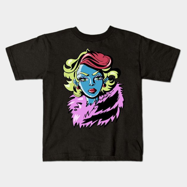 The Alien Look Kids T-Shirt by Juame